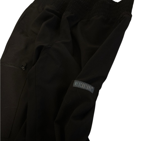 Medcouture energy Black scrub Pants xs - Picture 3 of 9